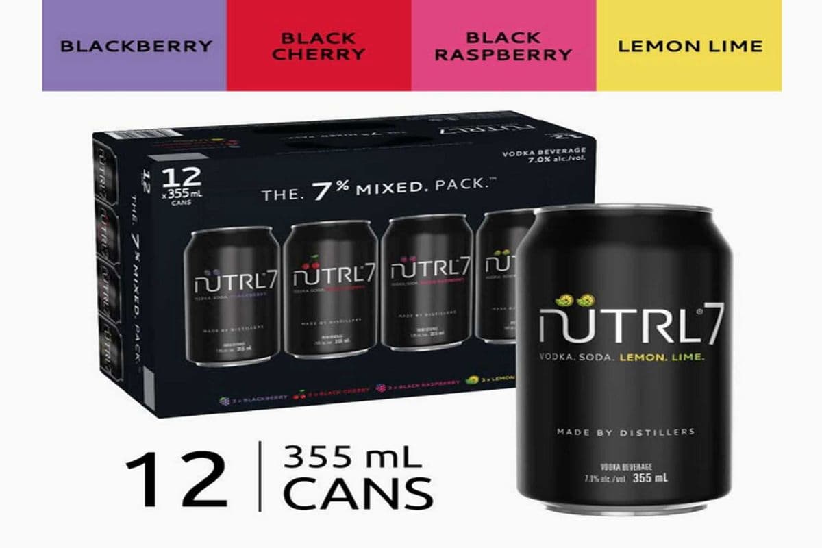 NUTRL 7% MIXED PACK (12 x 355ML)