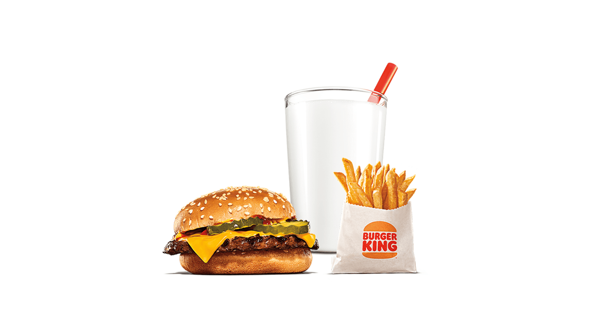 Cheeseburger King Jr.® Meal