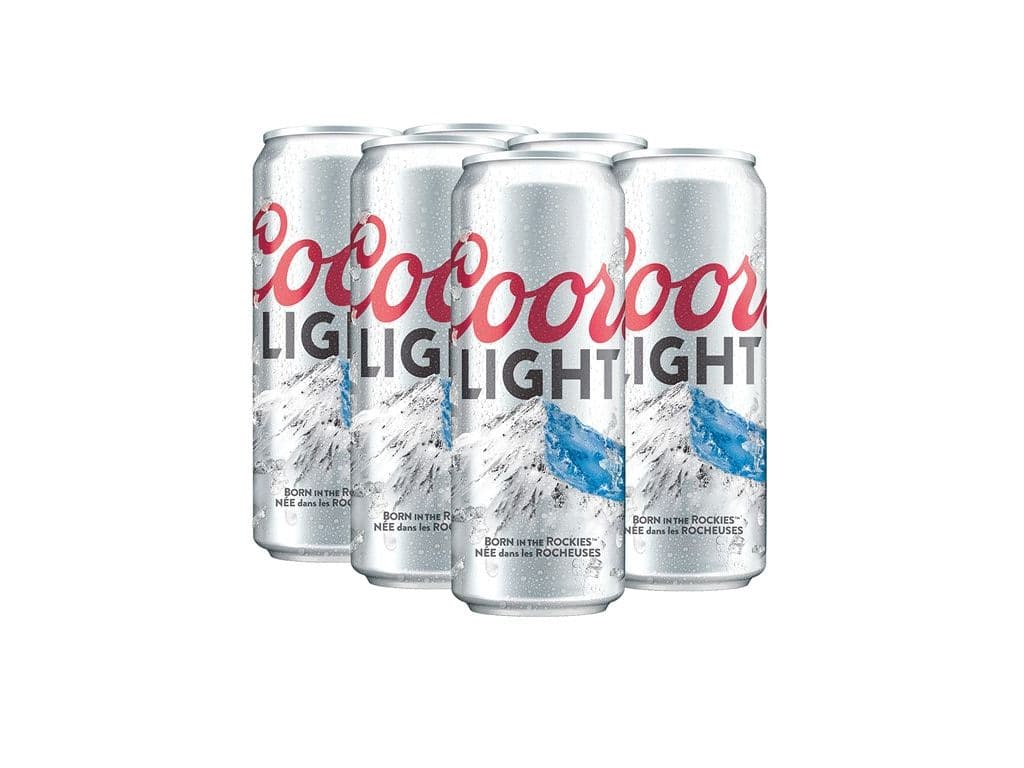 6 Pack - Coors Light (6 x 355 ml)