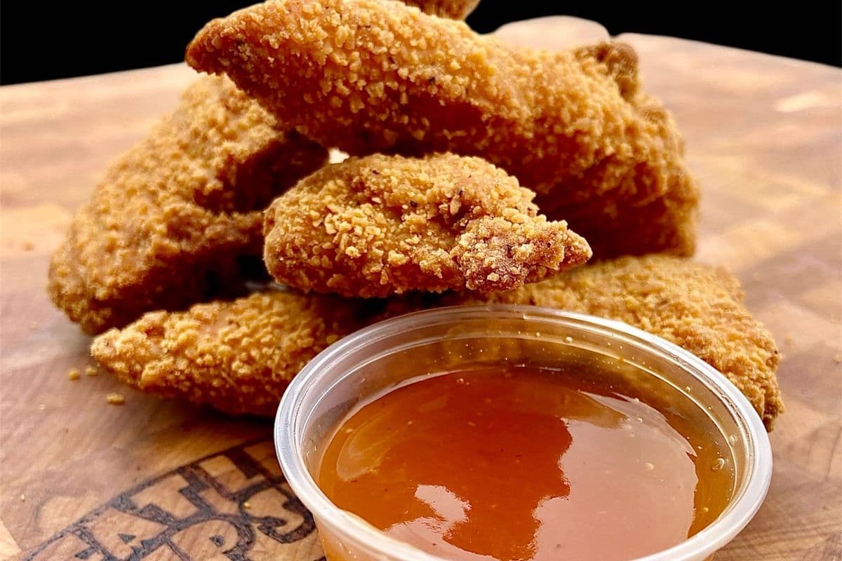 Chicken Fingers only (4 pcs) w/ plum sauce
