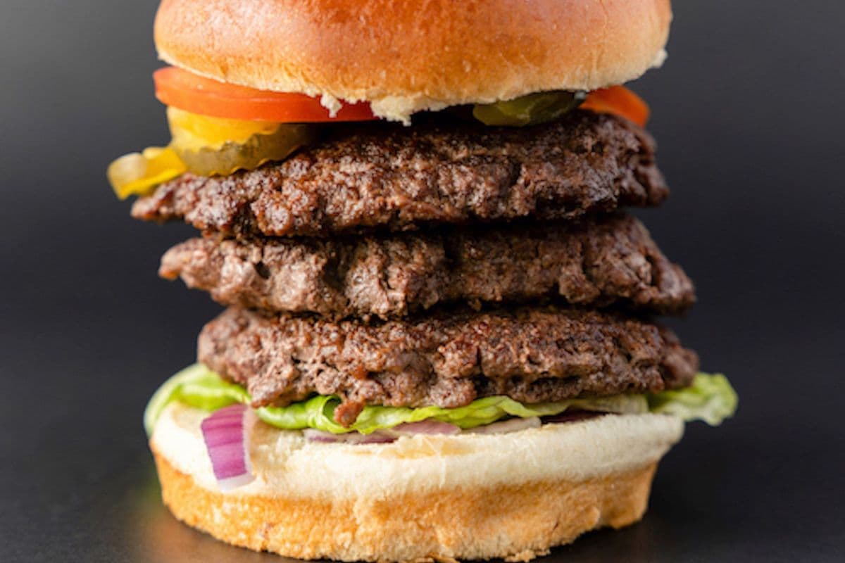 Triple Beef Burger