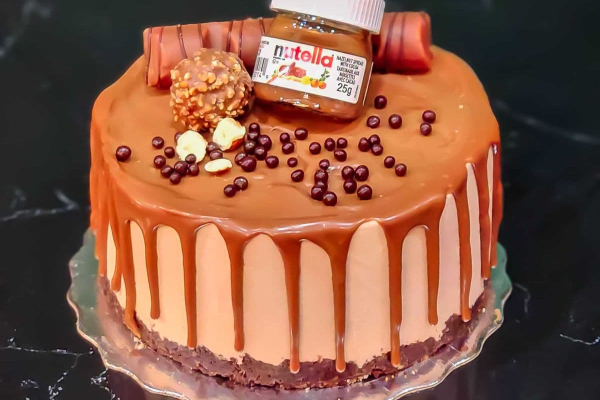 Nutella Mousse Cake