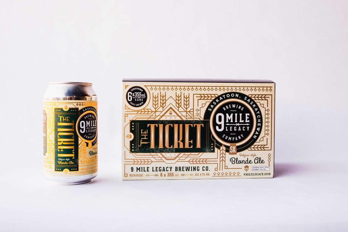 9 Mile Legacy - The Ticket (4 x 473 ml Cans)