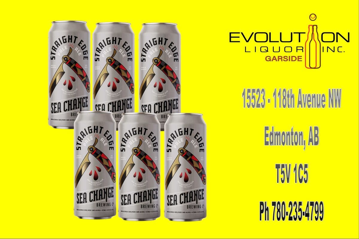 Sea Change Straight Edge Pale Ale C473-06 (6 x 473ml Can)