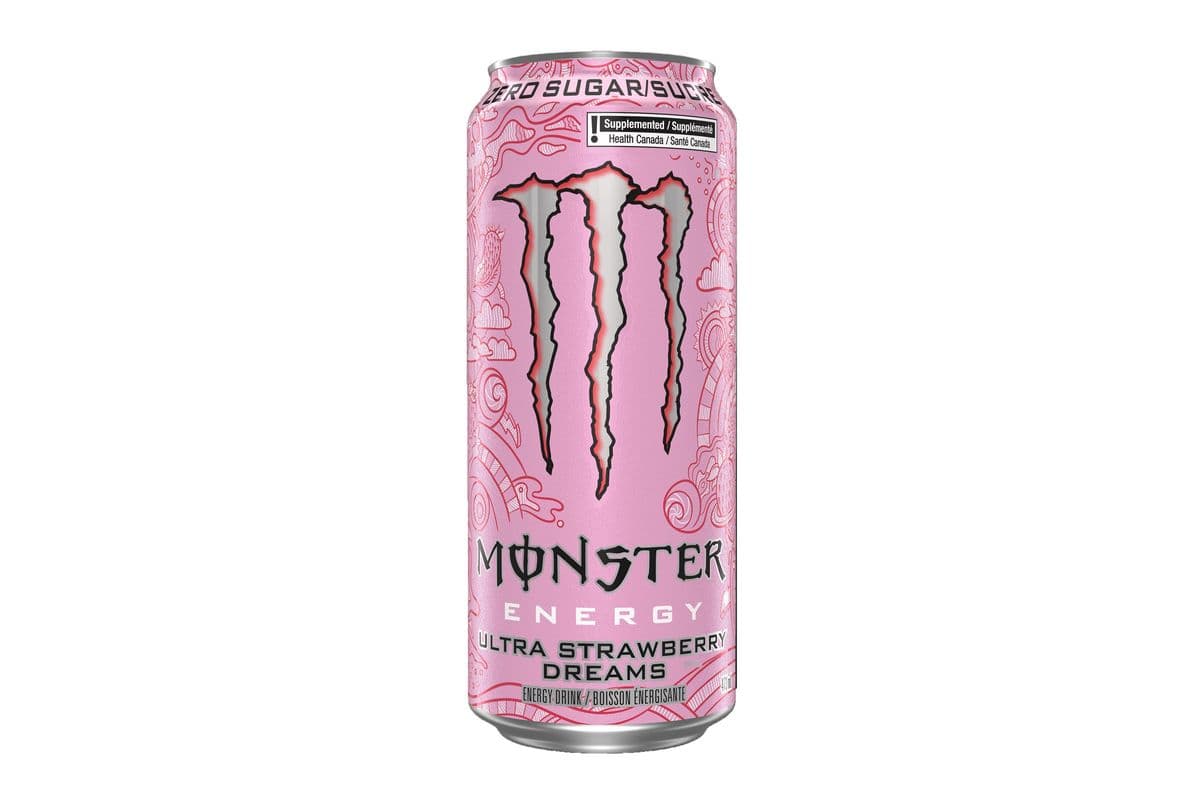 Monster Ultra Strawberry Dreams Energy Drink (473 ml) 1010289