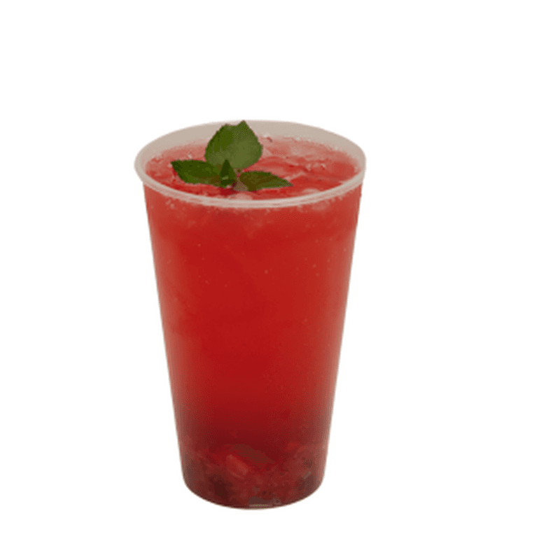 Strawberry Watermelon Fizz Mocktail