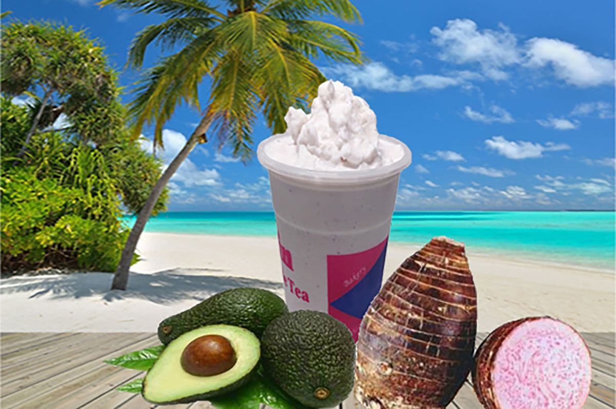 Avocado Taro Real Fruit Smoothie