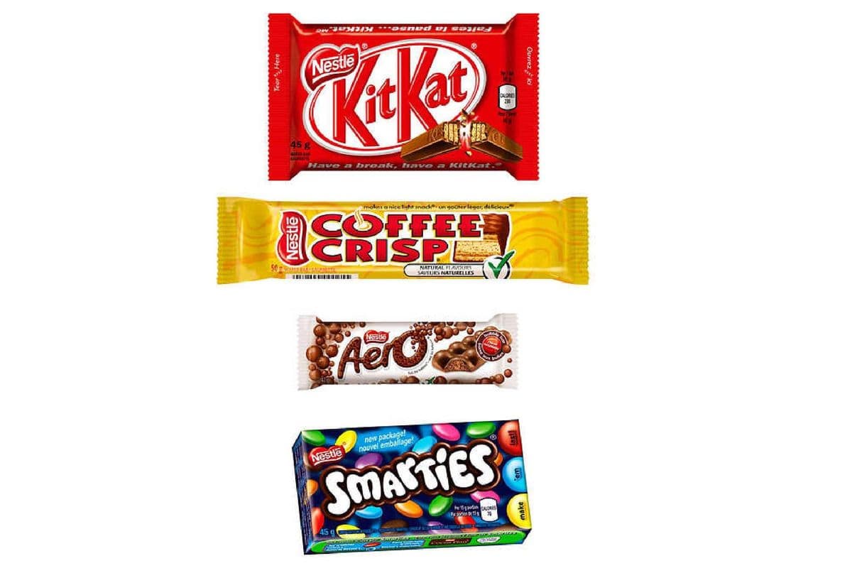 Nestle Chocolate Bars