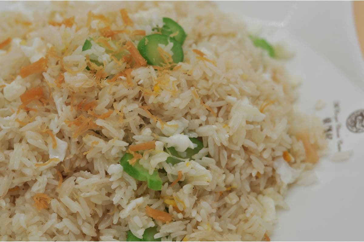 K3. Conpoy with Egg White Fried Rice