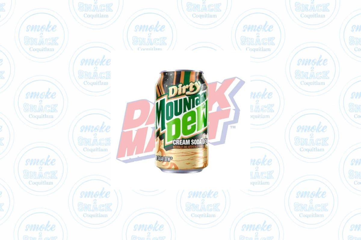 MOUNTAIN DEW CREAM SODA DEW ZERO SUGAR 355ml