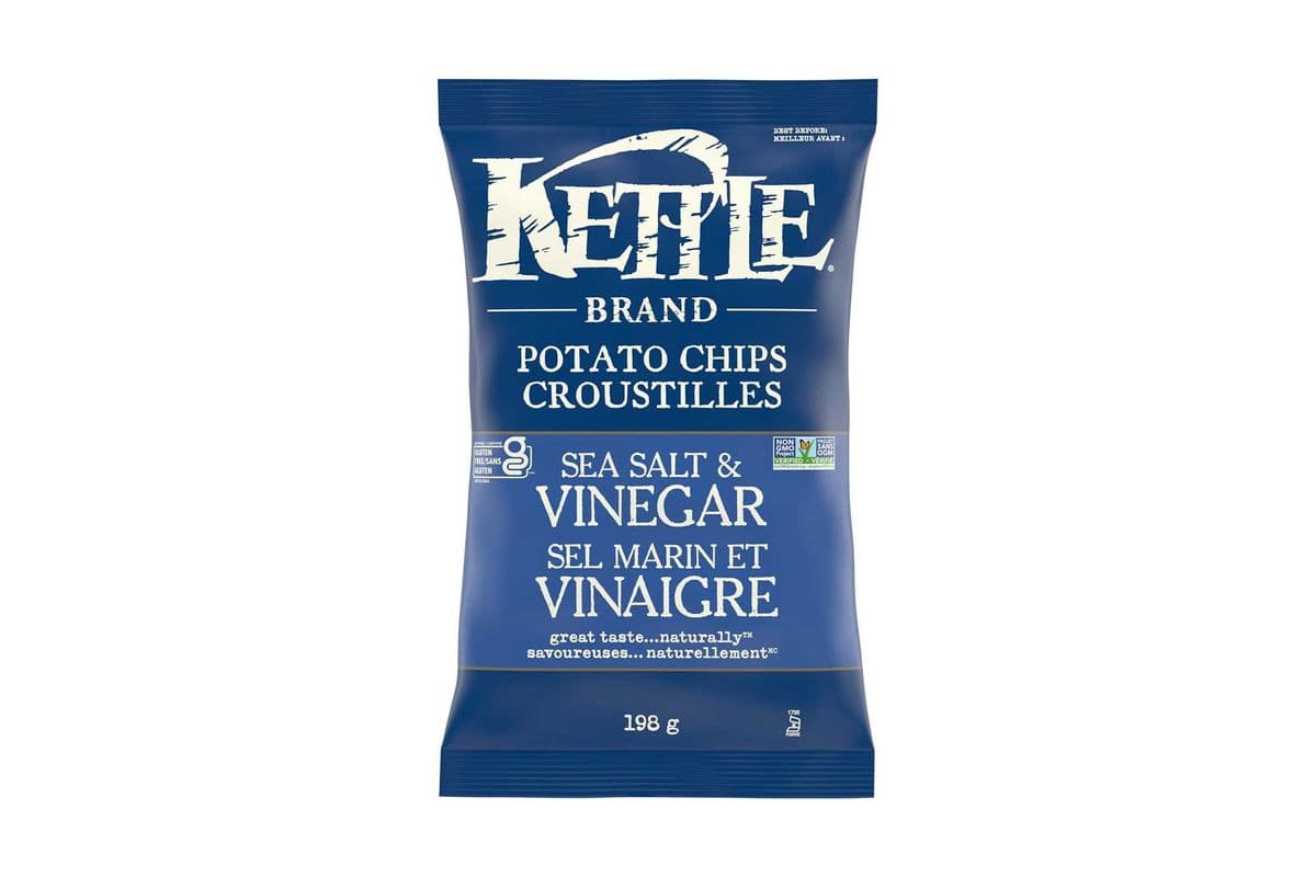 Kettle Chips - Sea Salt & Vinegar (198G)