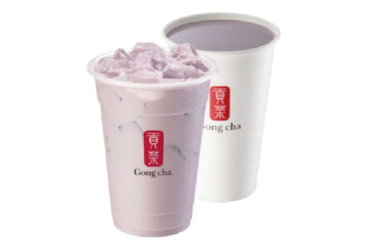 Coconut Taro Milk Tea