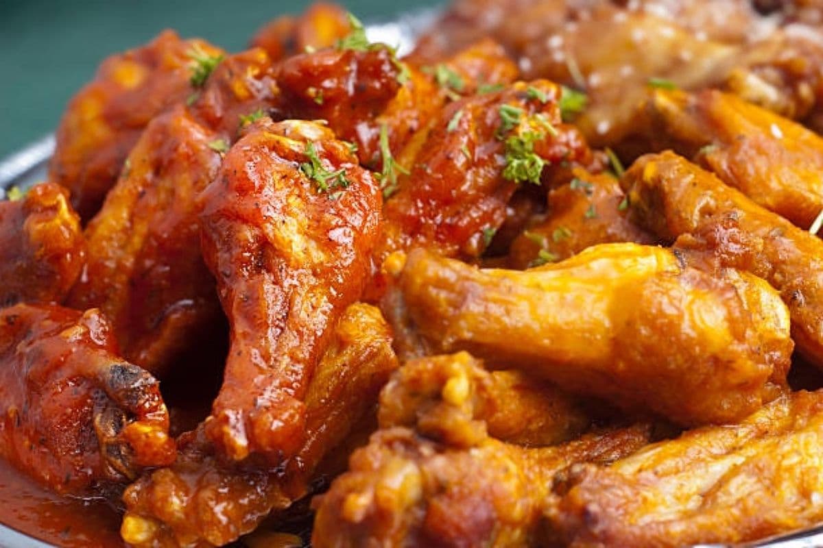 Honey Garlic Chicken Wings (8 pcs)