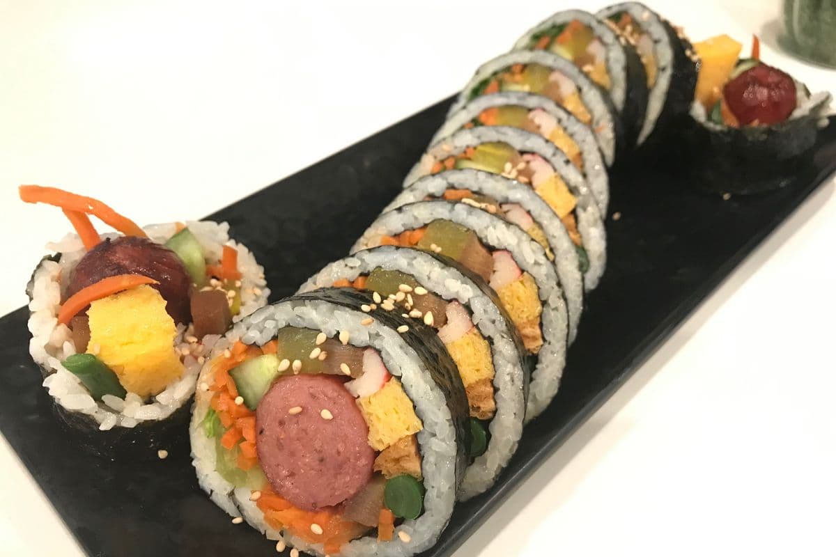 Sausage Kimbap