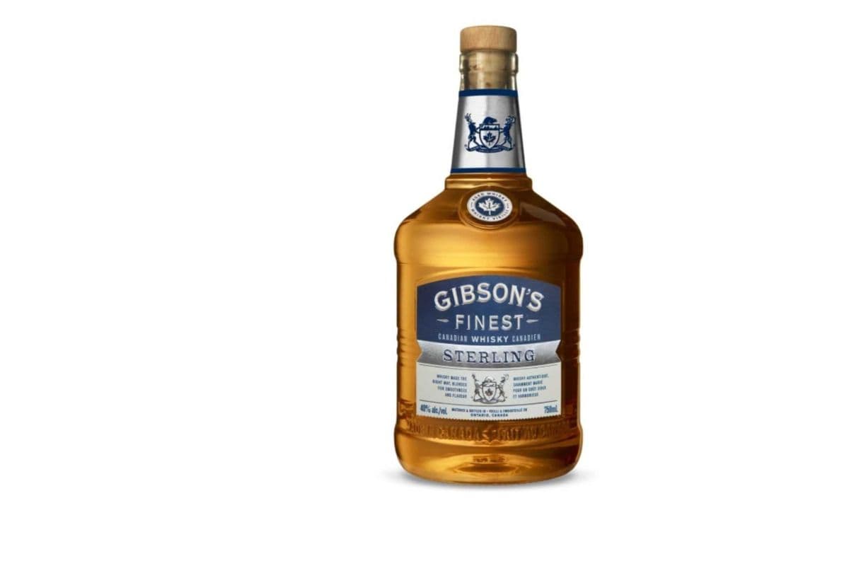 Gibsons finest whiskey 750 ml (1 x 750ml)