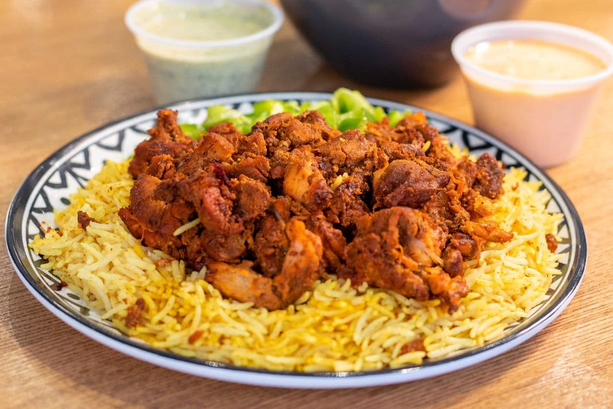 Chicken Tikka Over Rice