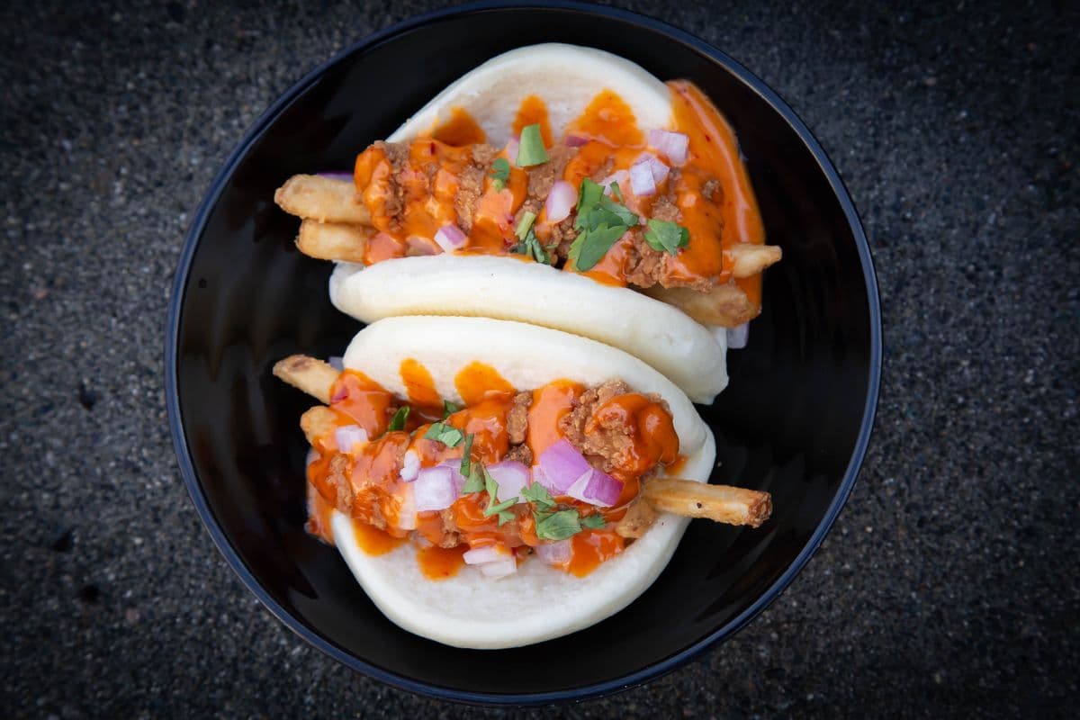 Bang Bang Chicken Bao