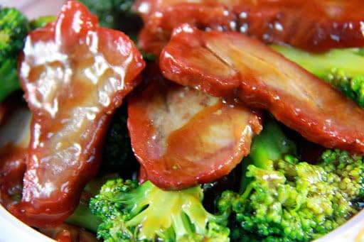 71. Roast Pork with Broccoli