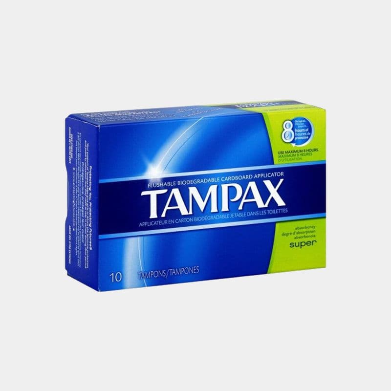 Tampax Tampons Super Absorbency (10 Units)