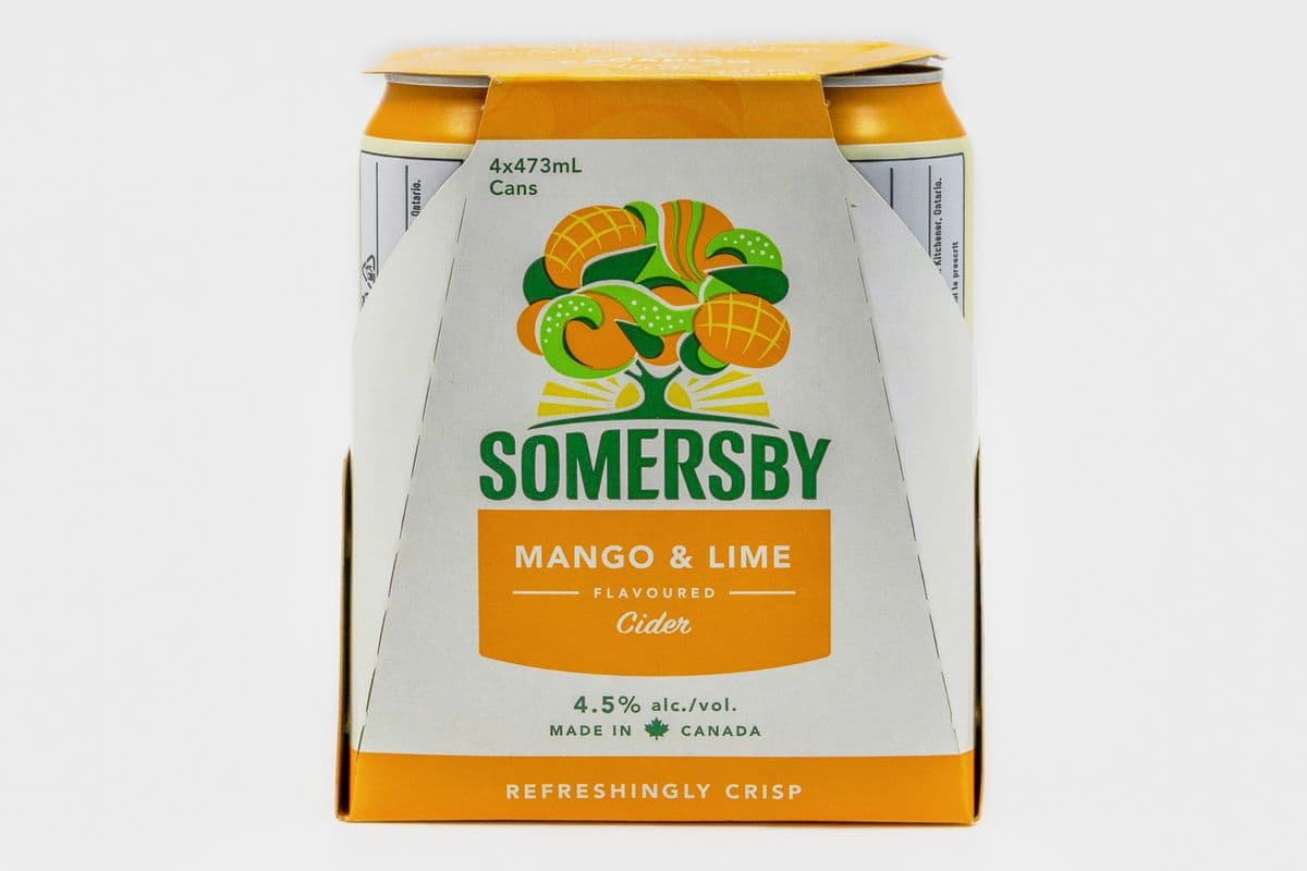 Somersby Mango & Lime Cider (4 x 473ml cans)