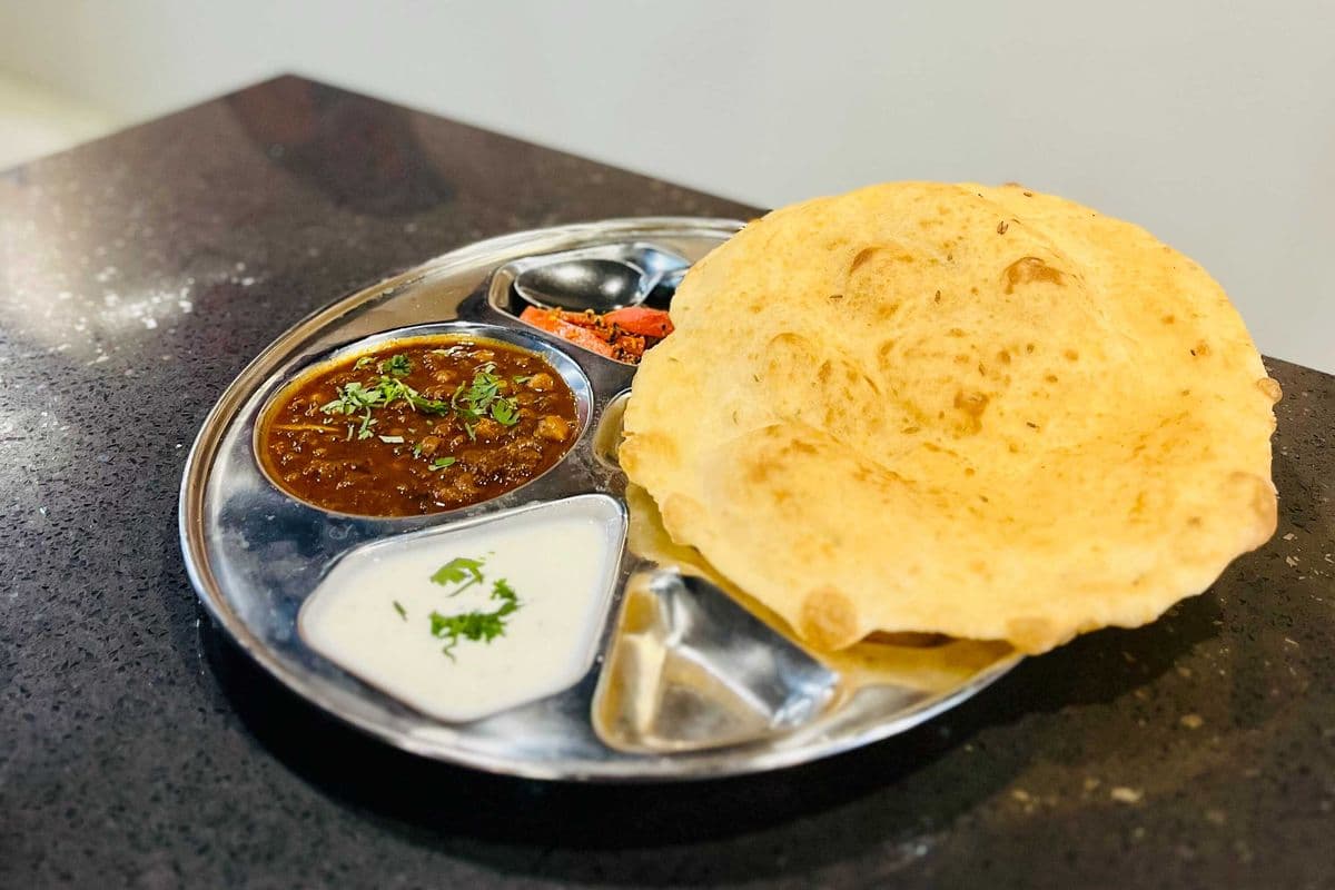 Chana with Bhatura