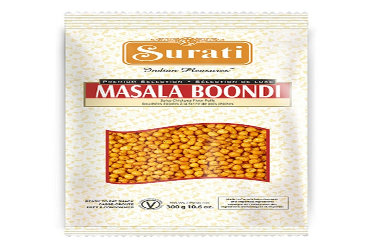 Surati Snacks Masala Boondi (300g)