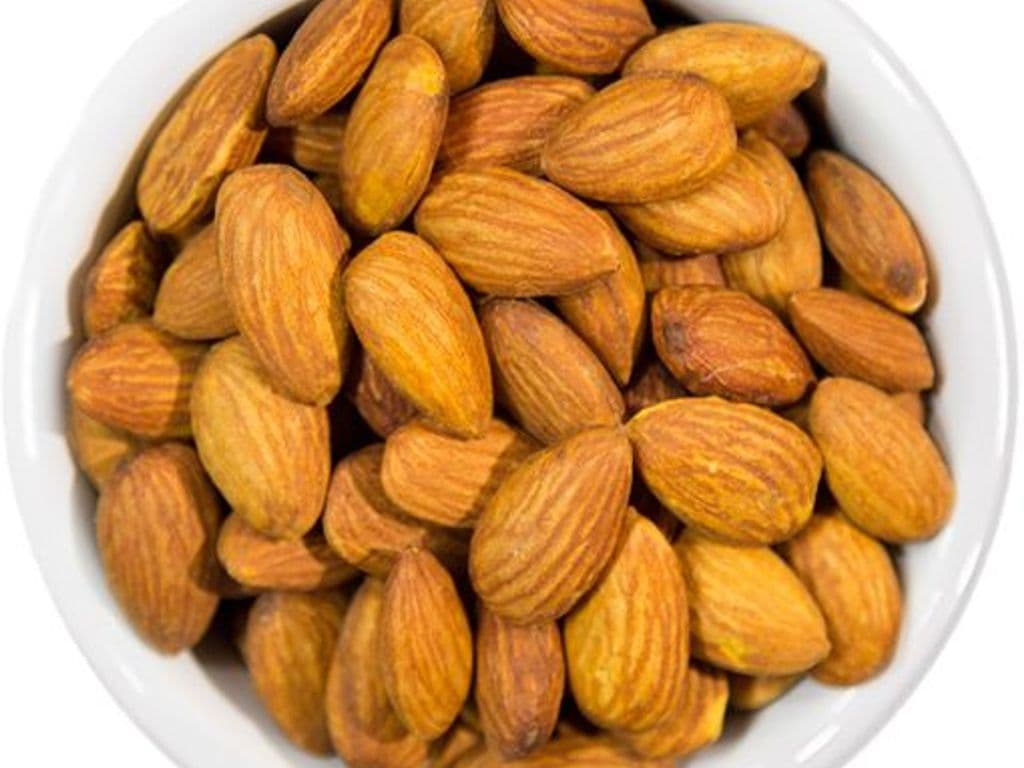 ALMONDS - ROASTED LIME & SAFFRON 1 LB