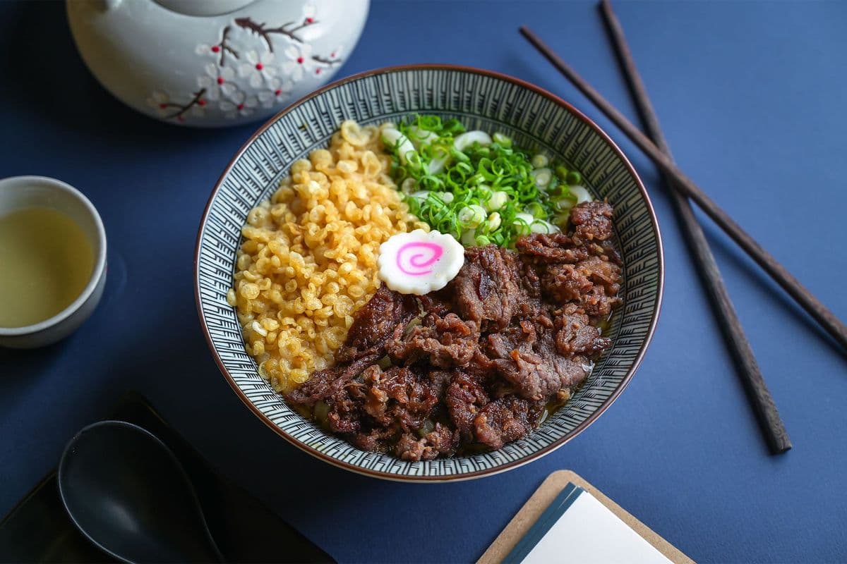 Beef Udon Noodle Soup