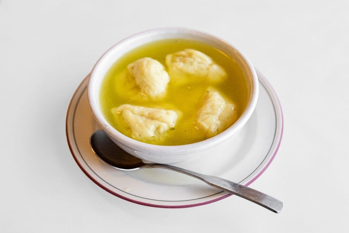Chicken Kreplach Bowl