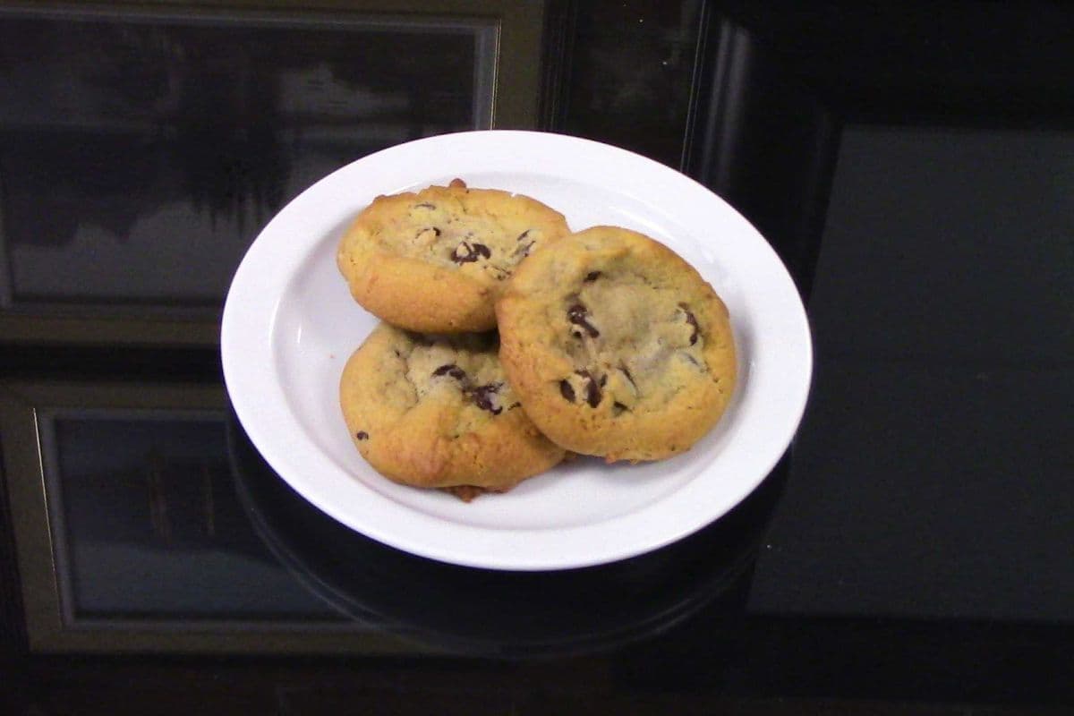 trio Biscuit au pépite de chocolat/ chocolate chip cookie trio