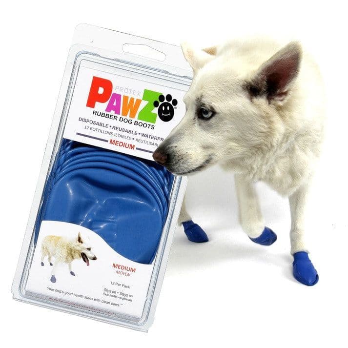 PAWZ Dog Boots - Medium Available in Blue & Black