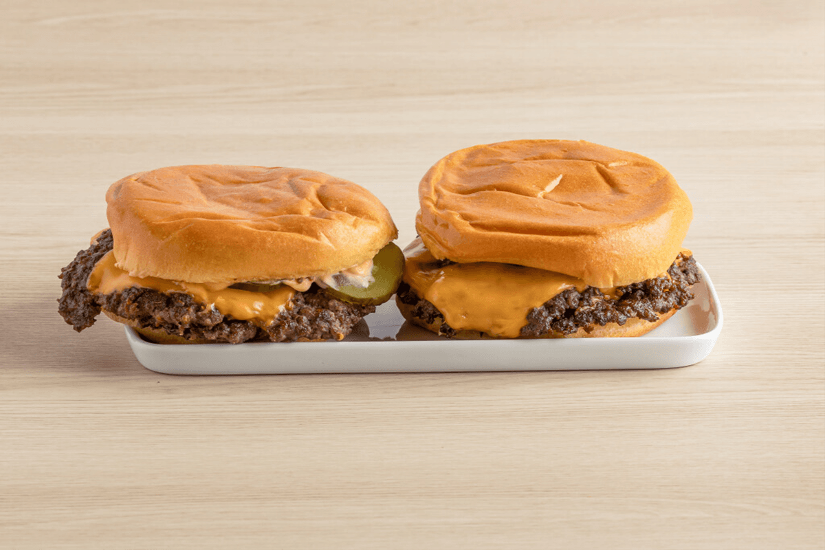 Two Double Smash Burgers