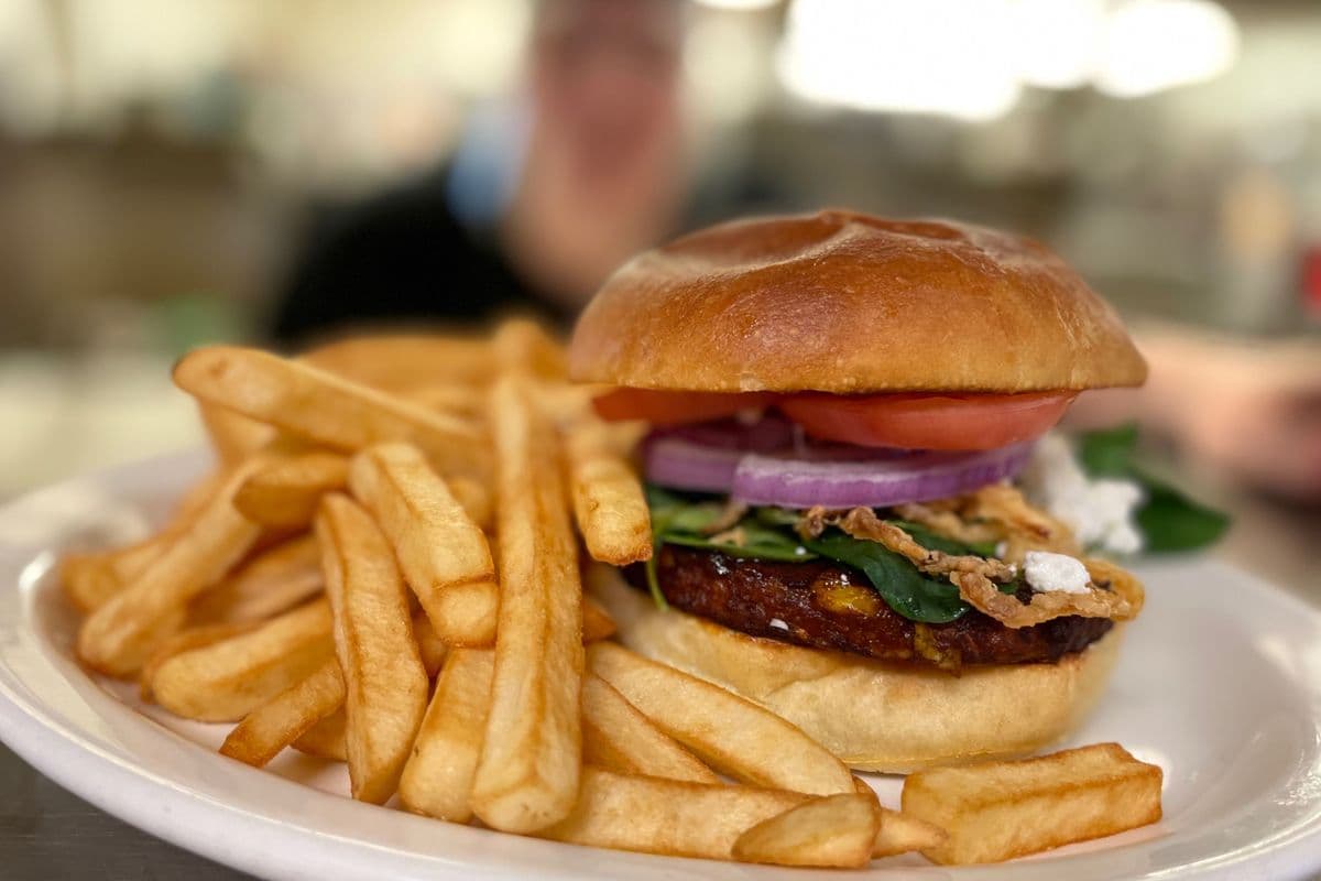 Black Bean Burger Supreme