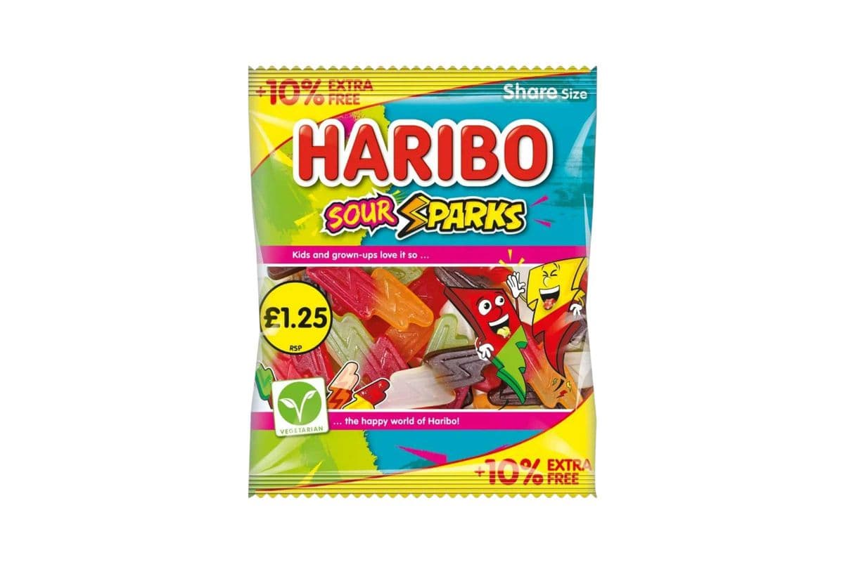 Haribo Sour Sparks (UK) (120g)