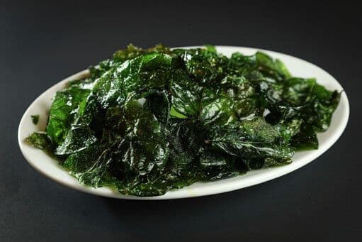 Épinards croustillants / Crispy Fried Spinach