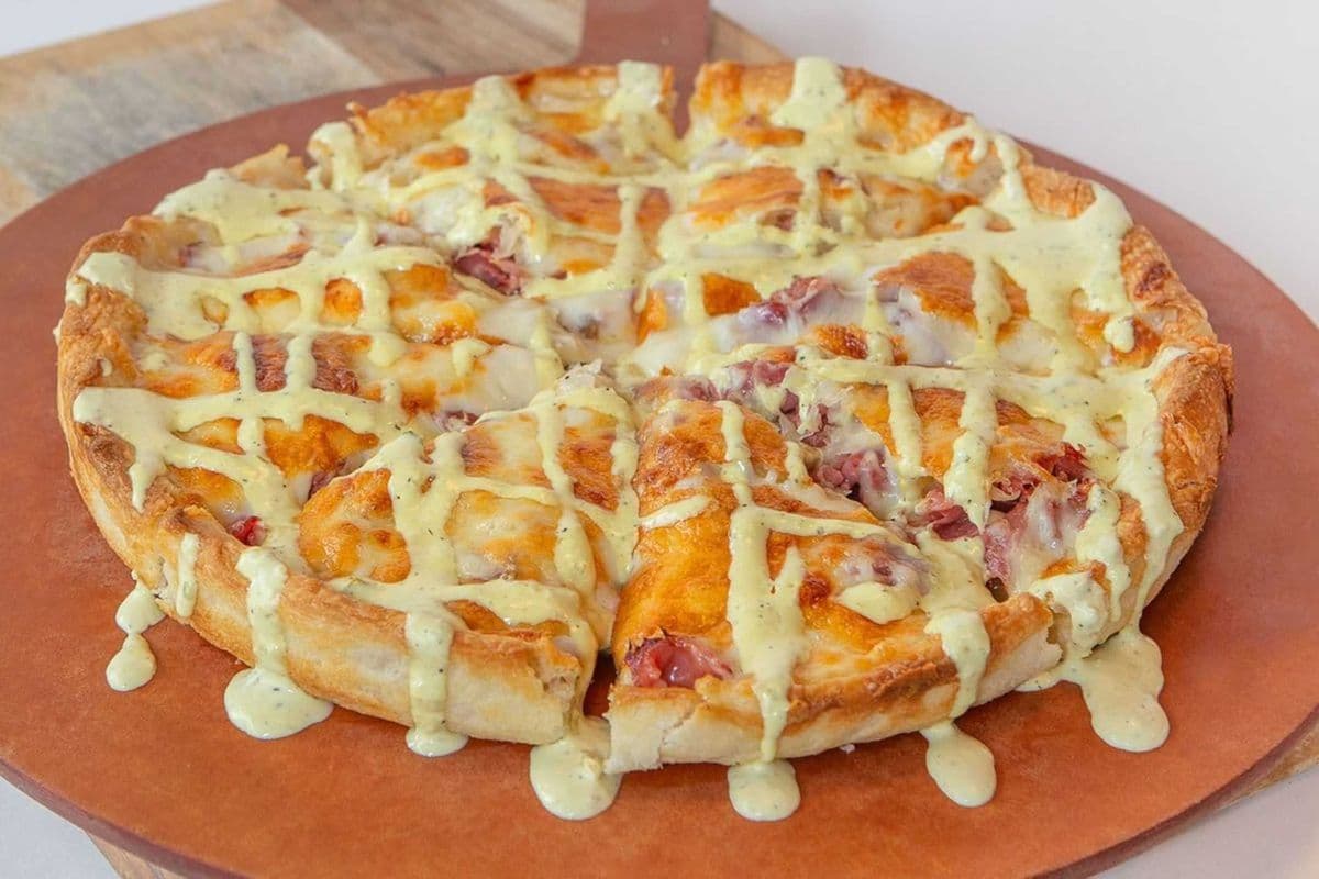 GF Rueben Pizza