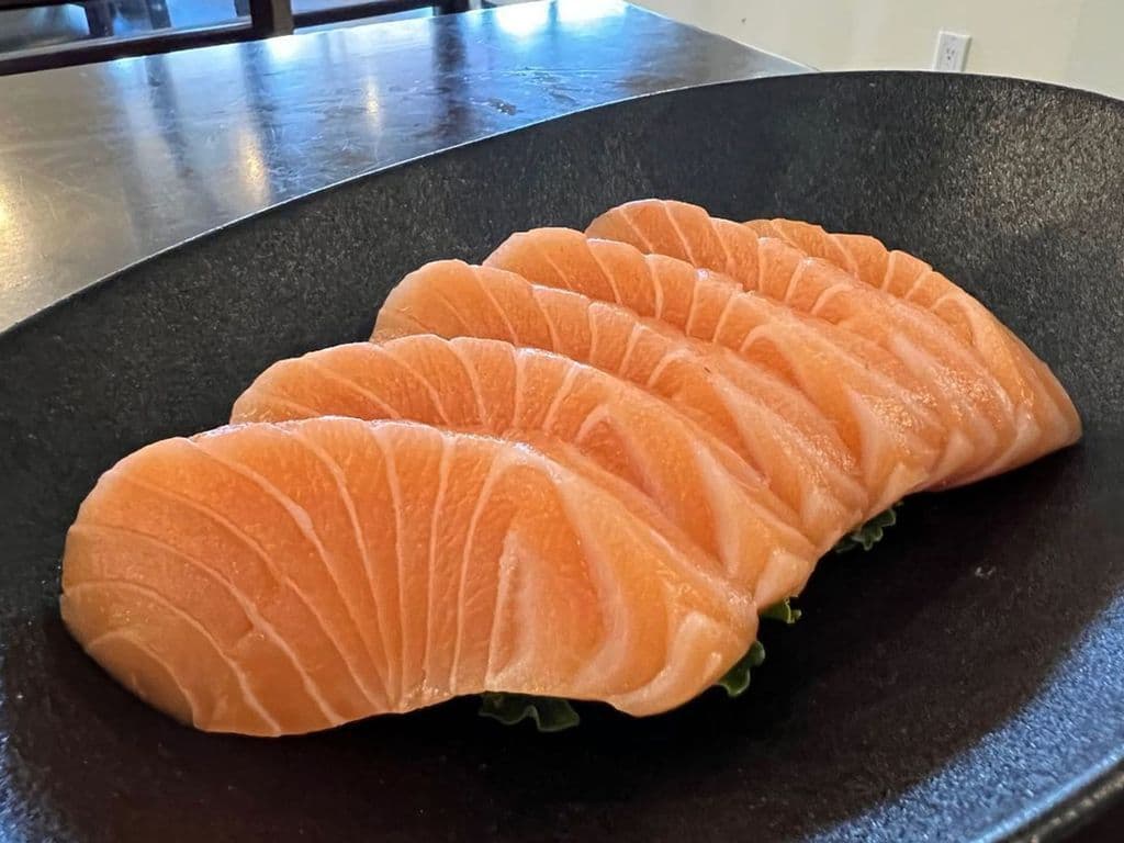 Half Salmon Sashimi
