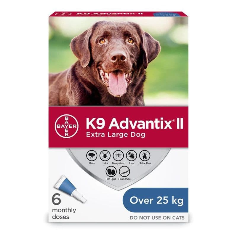 Bayer K9 Advantix II Dog Over 25 kg - 4 ml