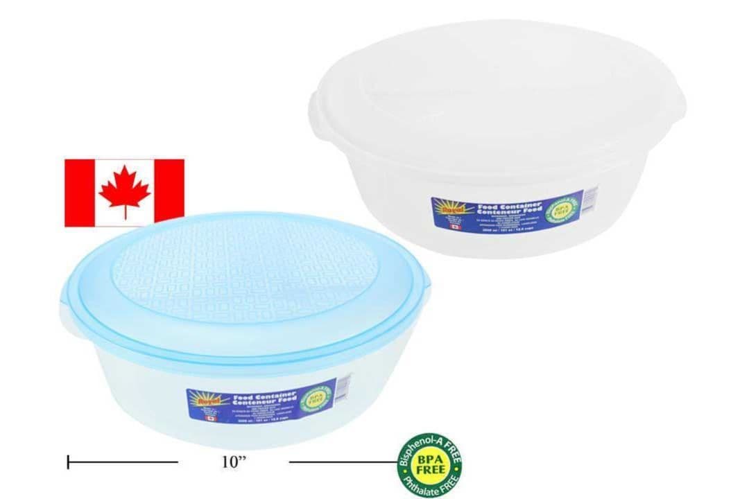 Food Container Round 3000ml, CTG RS40015