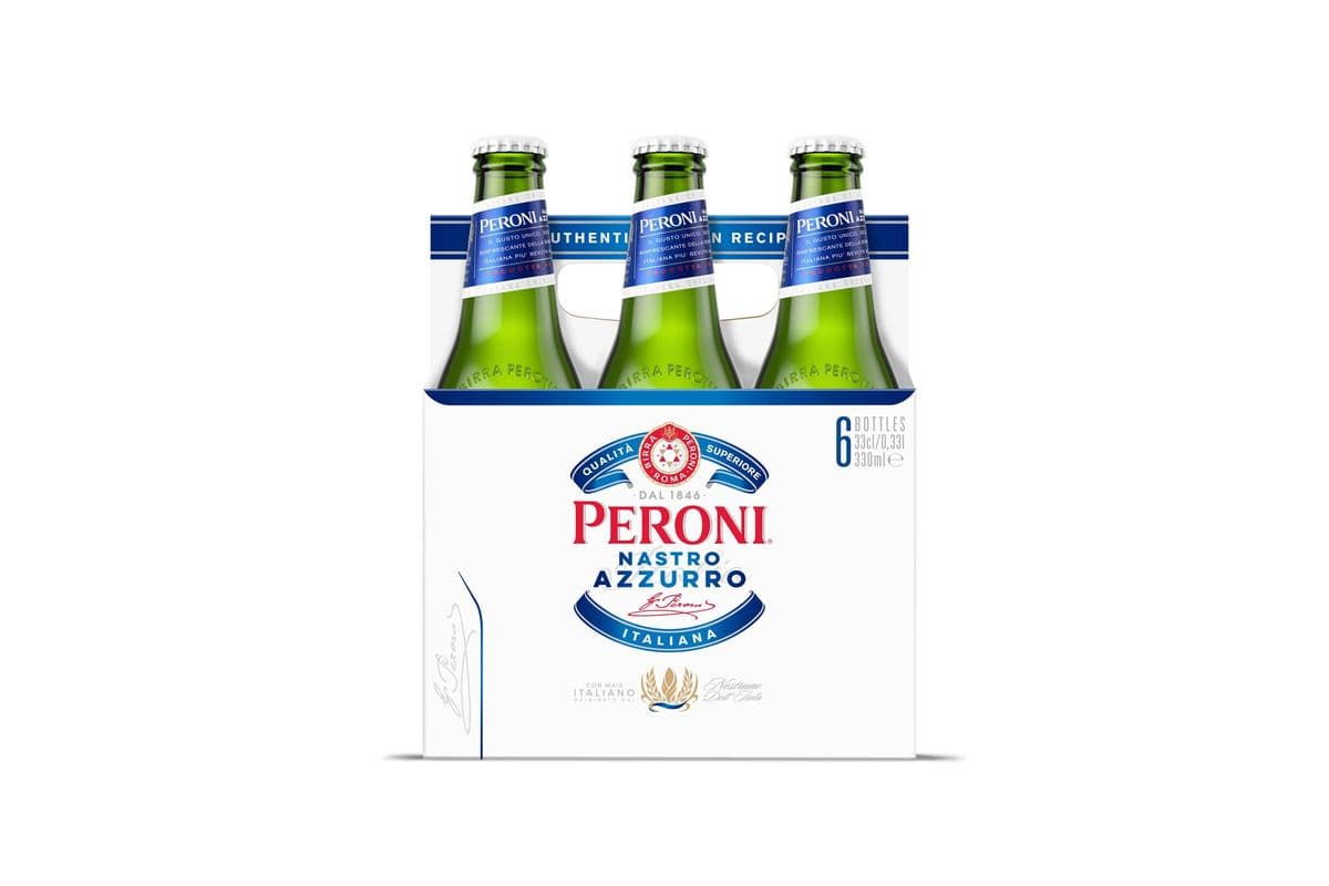 Peroni Nastro Azzurro (6 Bottles)