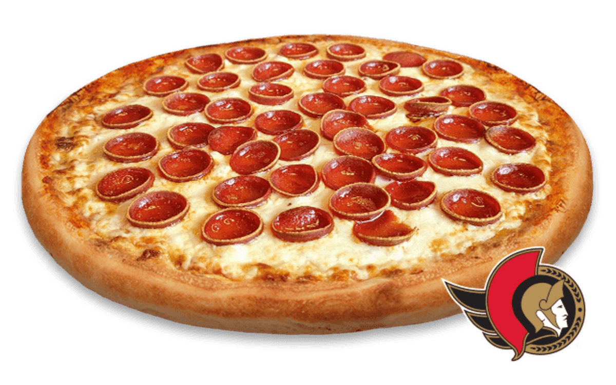 X-Large (18") Ottawa Senators Pizza