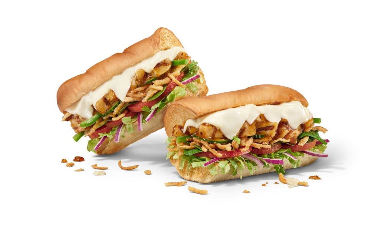 Poulet teriyaki croquant 12'' / Footlong Chicken Teriyaki Crunch Sub (1060 Cals)