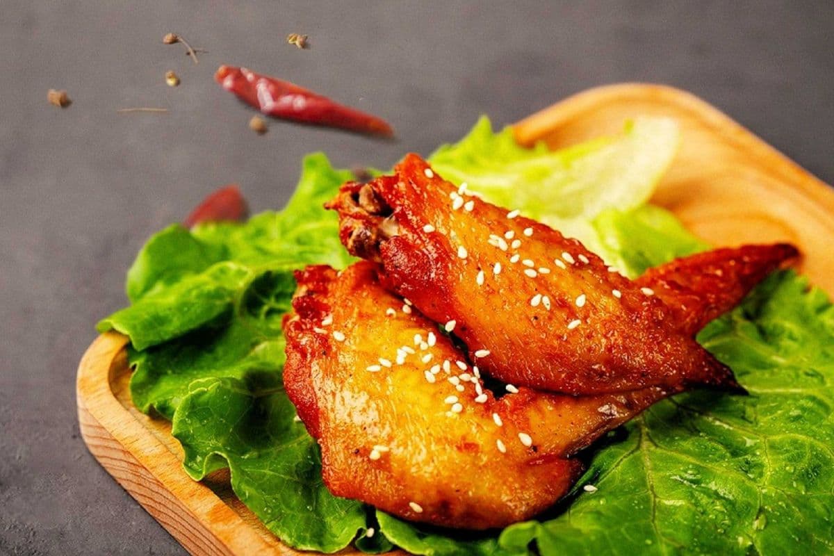 BBQ Chicken Wings (1pc) 奥尔良烤全翅1只