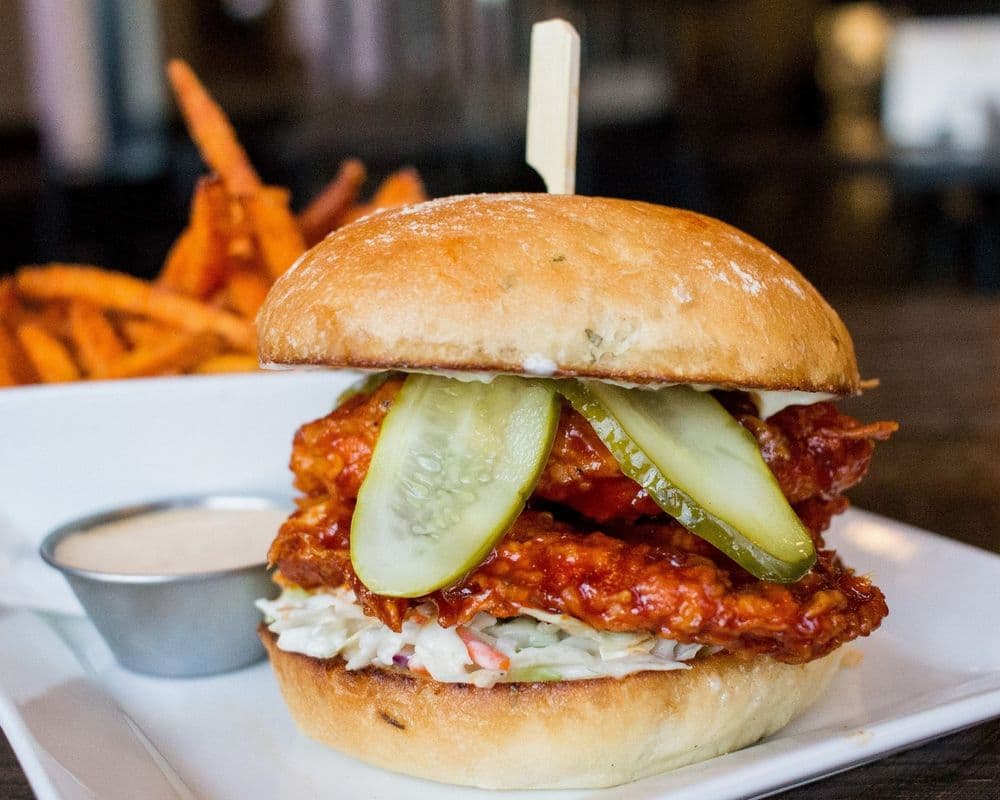 Korean Fried Chicken Sandwich
