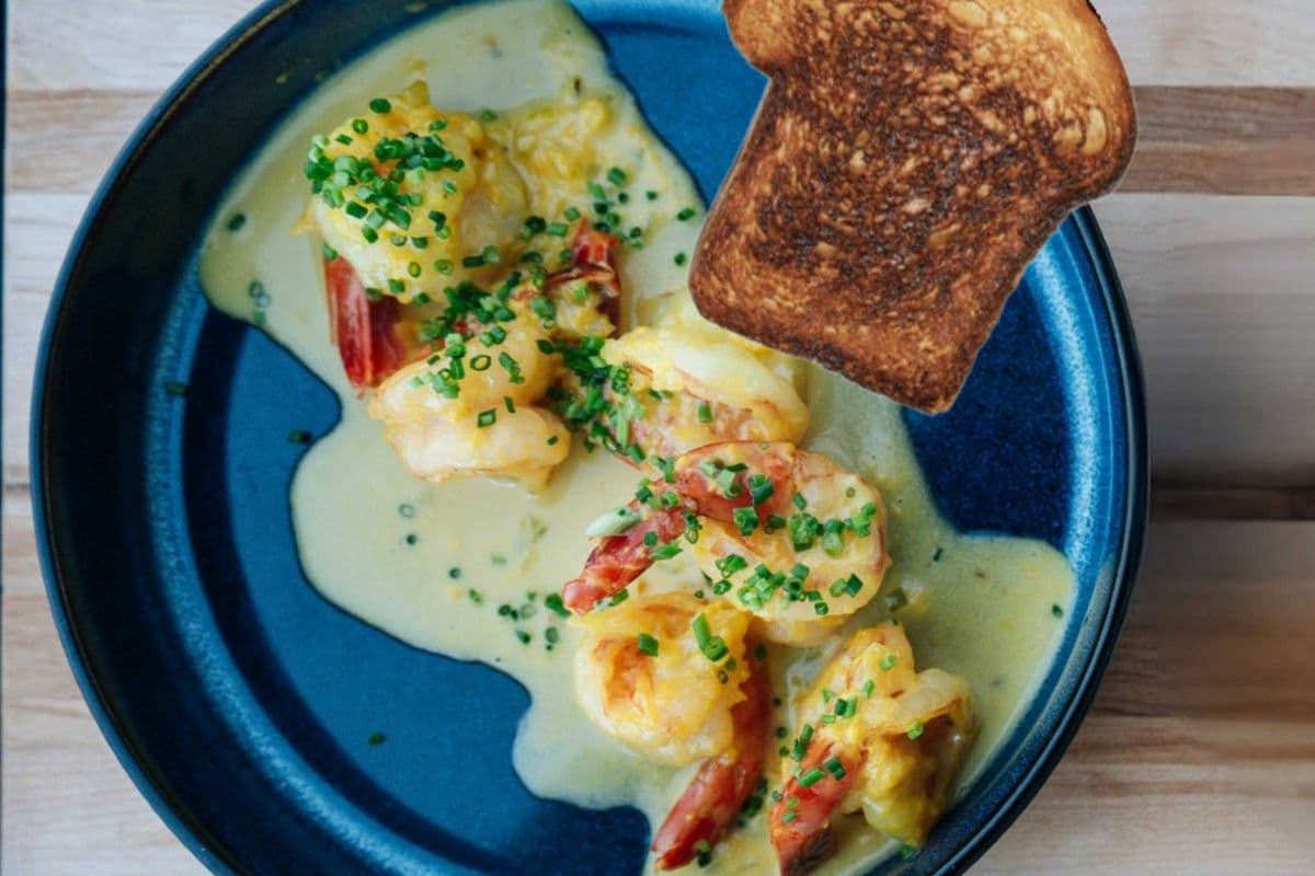 SHRIMP FRICASSEE