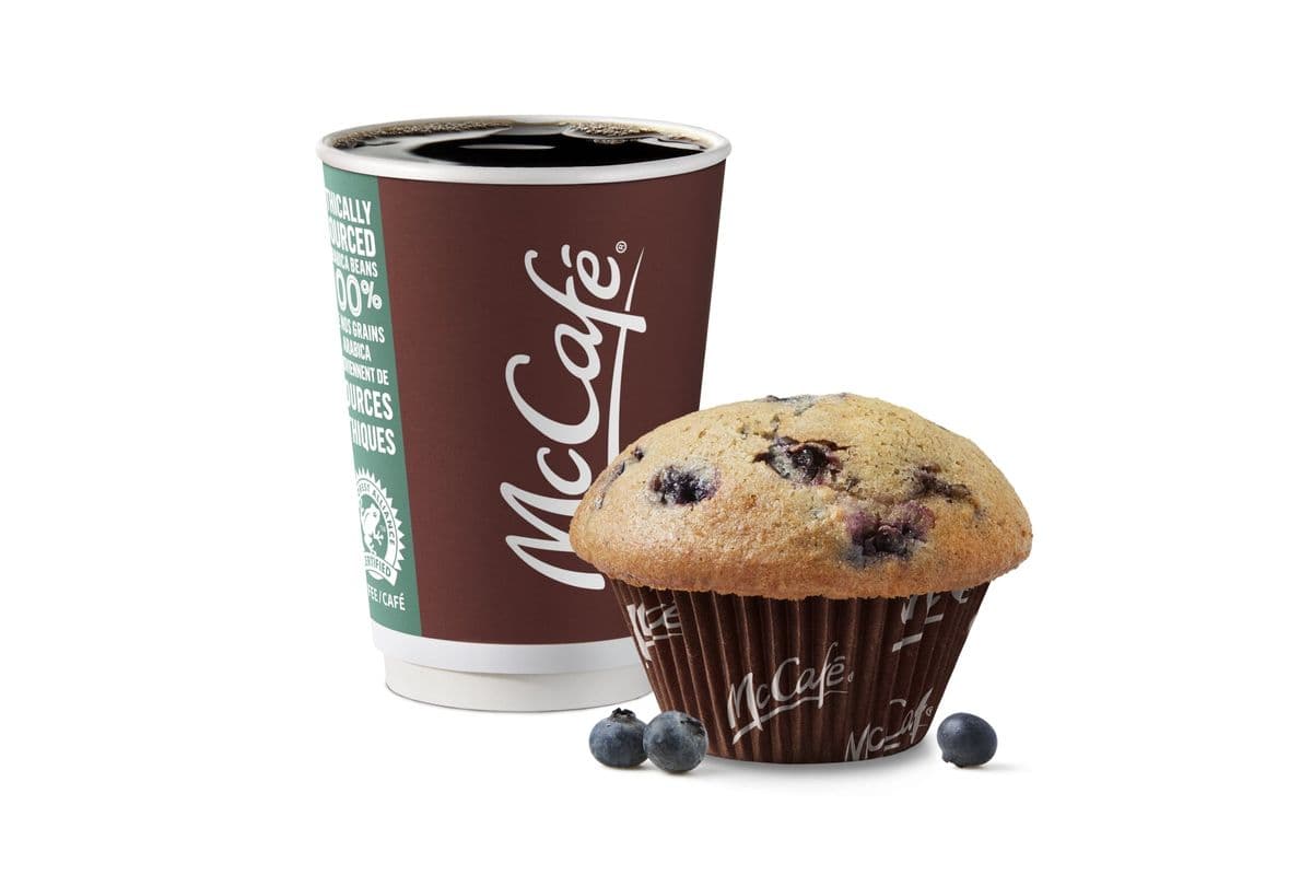 Blueberry Muffin Pairing [430.0 Cals]