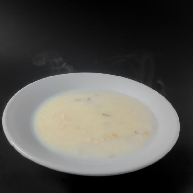 Tranditionnelle Avgolemono - Soupe au poulet et au citron / Traditional Avgolemono - Chicken Lemon Soup