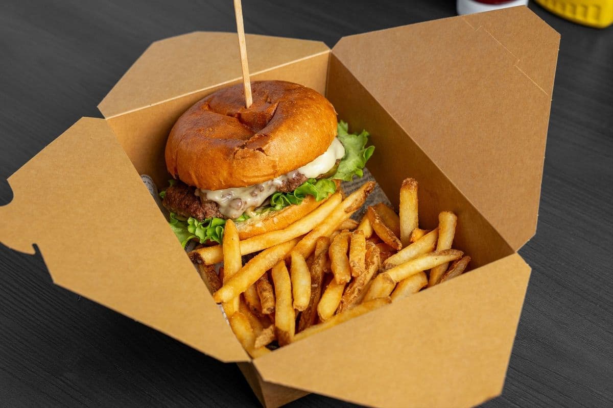 Mushroom Swiss Burger