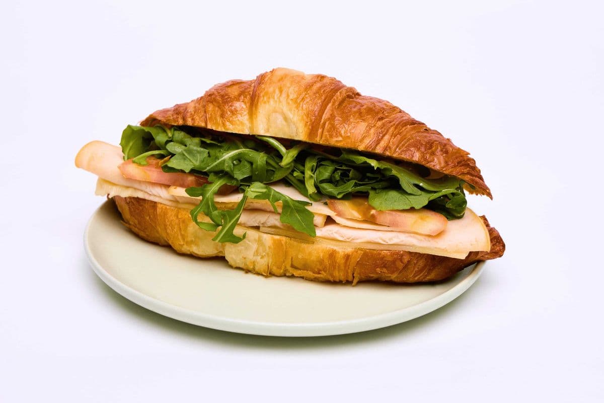 Chicken Deli Croissant Sandwich 🥐🍗