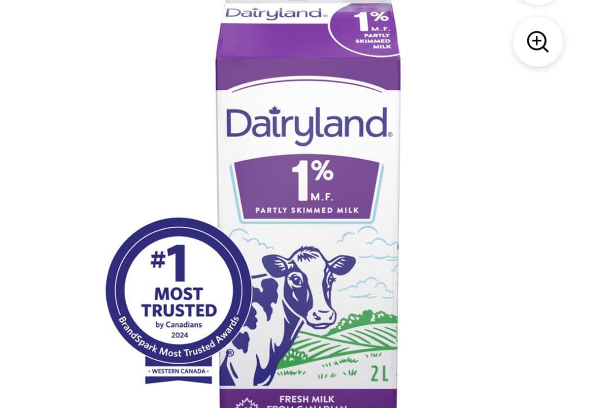 Dairyland (1%) Skimmed Milk Bottle (1L)